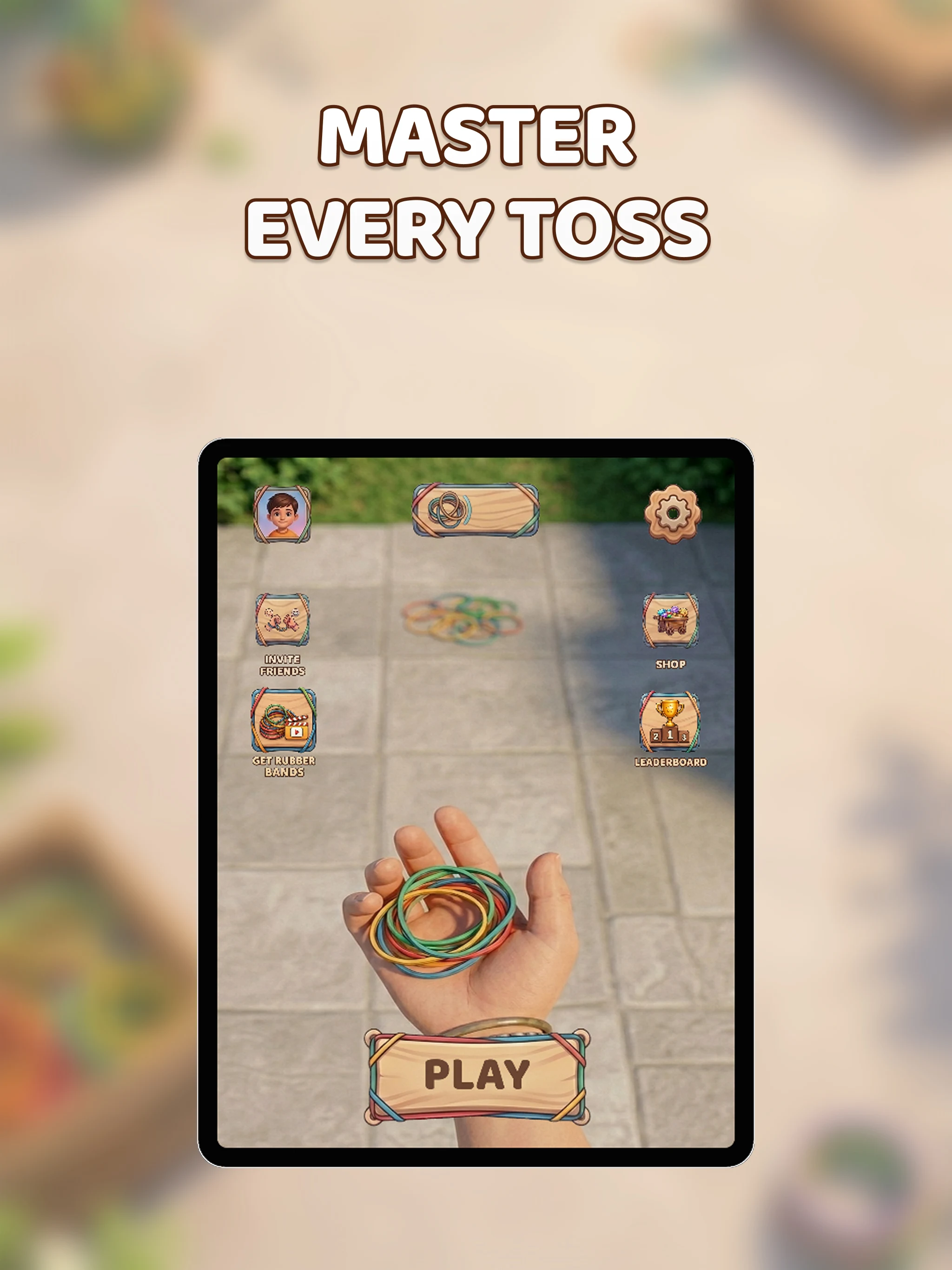 Rubber Band Throw screenshot