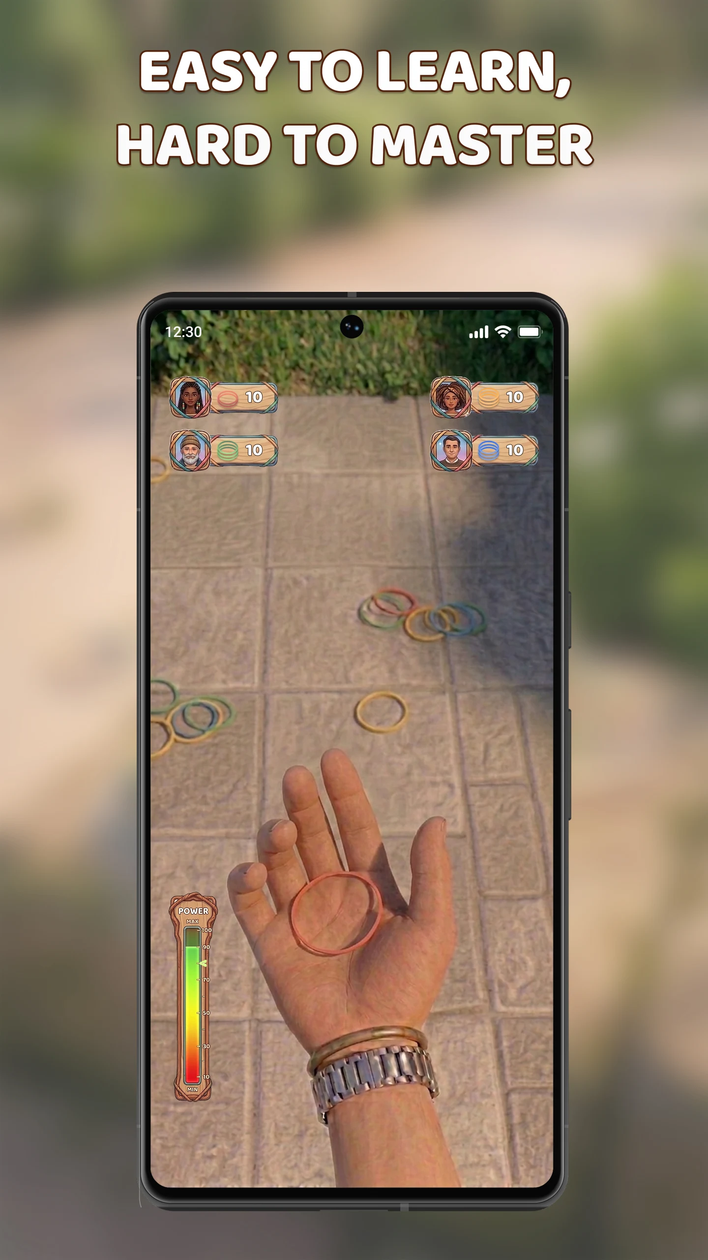 Rubber Band Throw screenshot